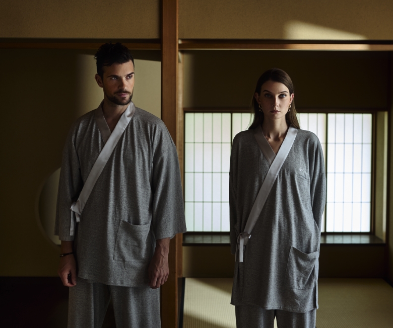 Image of Washi Kimono pajamas