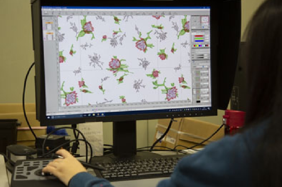 Image of Jacquard Kimono pajamas