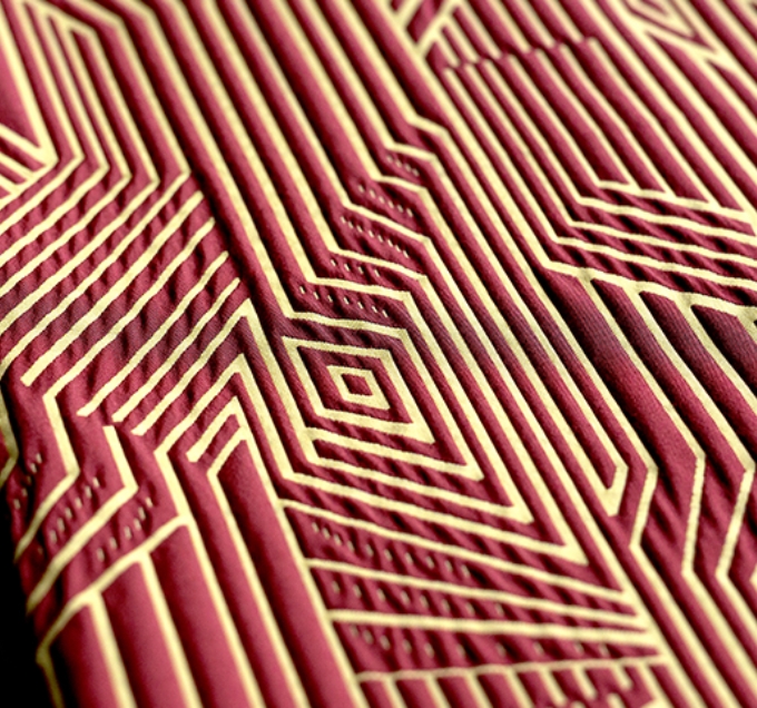 Image of Jacquard Kimono pajamas