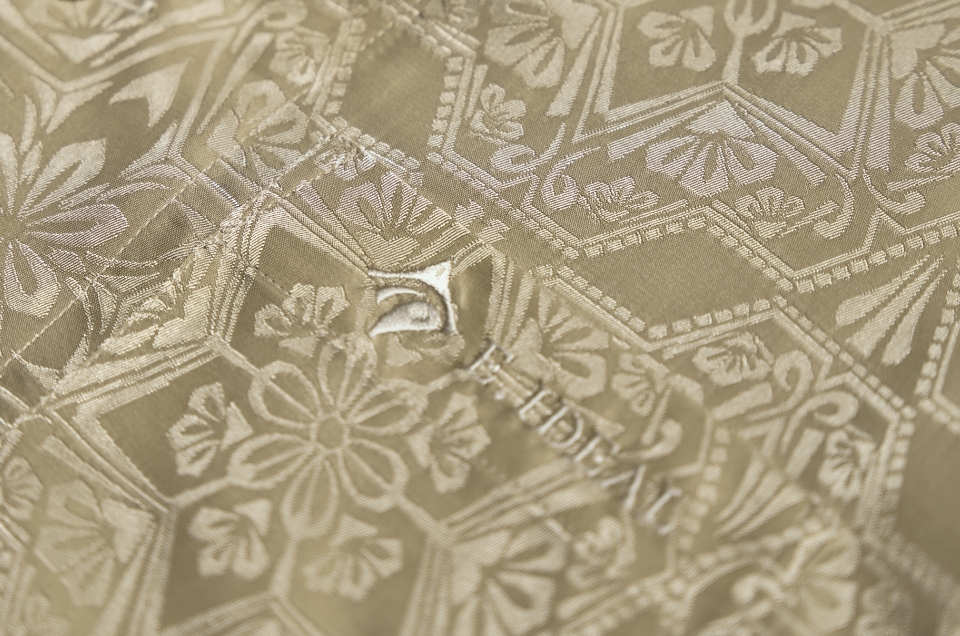 Image of Jacquard Kimono pajamas