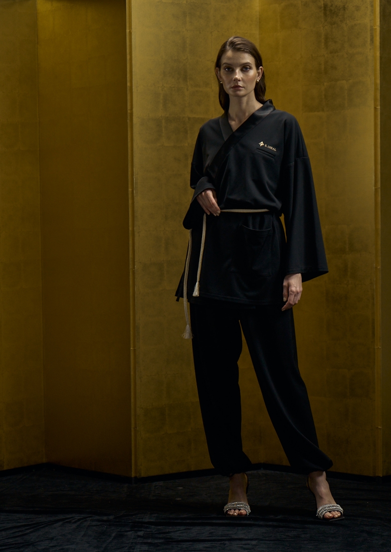 Image of Triacetate Kimono pajamas