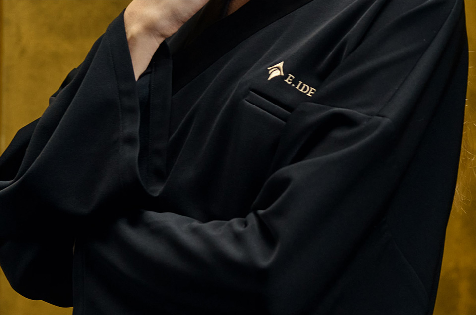 Image of Triacetate Kimono Loungewear