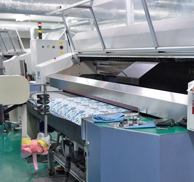 Image of Japanese pattern set up pajamas