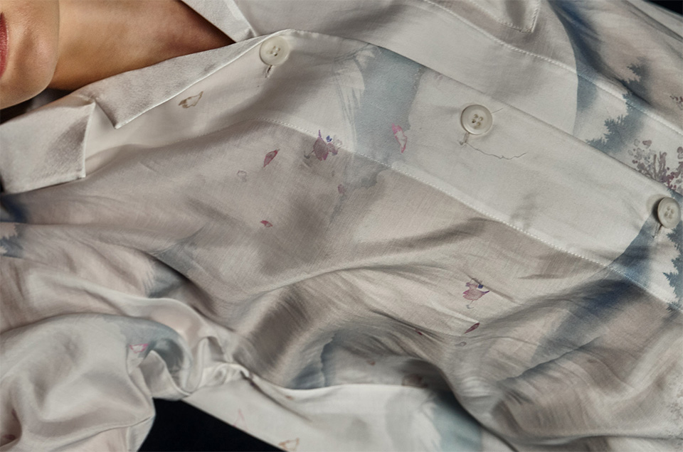 Image of Japanese Pattern Loungewear