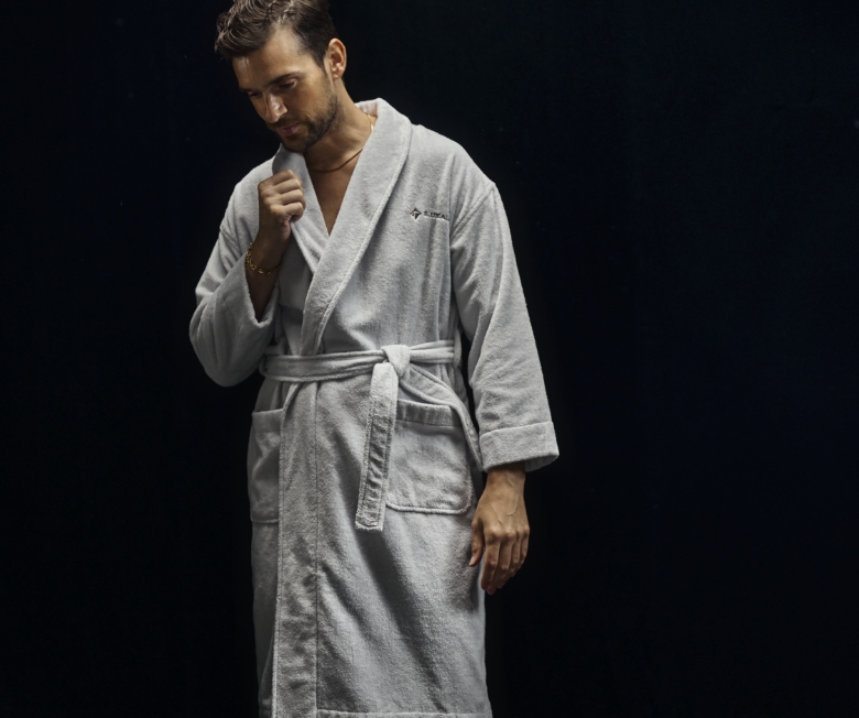 Image of Japanese highest quality towel bathrobe