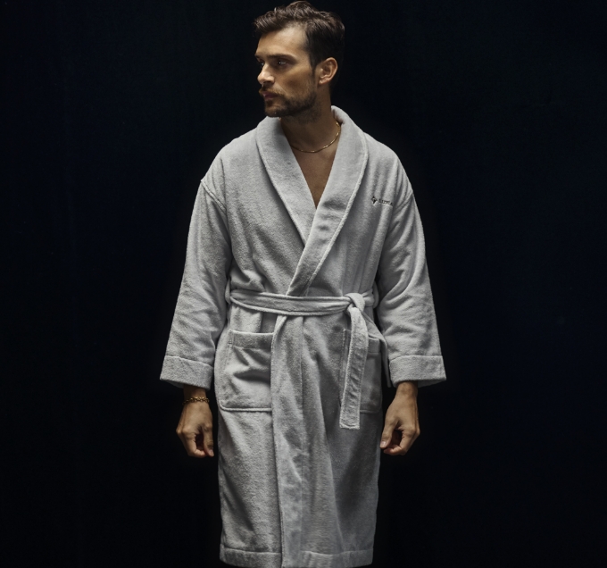 Image of Japanese highest quality towel bathrobe